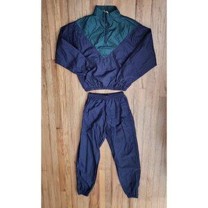 Augusta Sportswear Windbreaker Tracksuit Medium 1/4 Zip Vintage Color Block